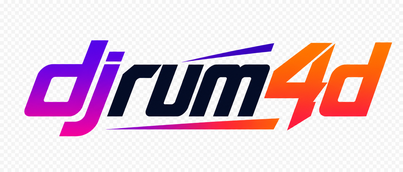 Logo djrum4d untuk beranda